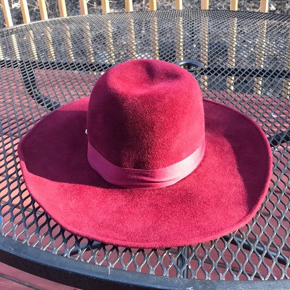 Gigi Burris Millinery medium Bordeaux wool hat main image 8